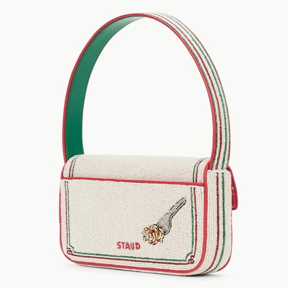 🌺🎉HP🎉🌺 NWT Staud Tommy Shoulder Bag Tomato - Picture 15 of 16